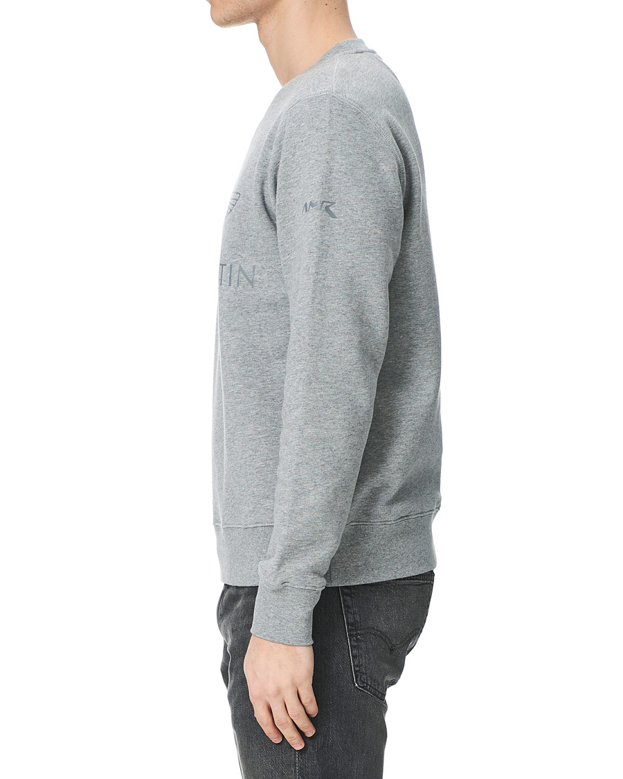 Heren | Truien | Hackett | AMR Wings Logo Sweatshirt Grey Marl