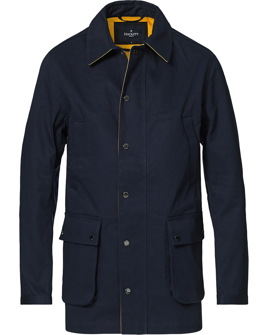 Heren | Jassen | Hackett | Summer Car Coat Navy