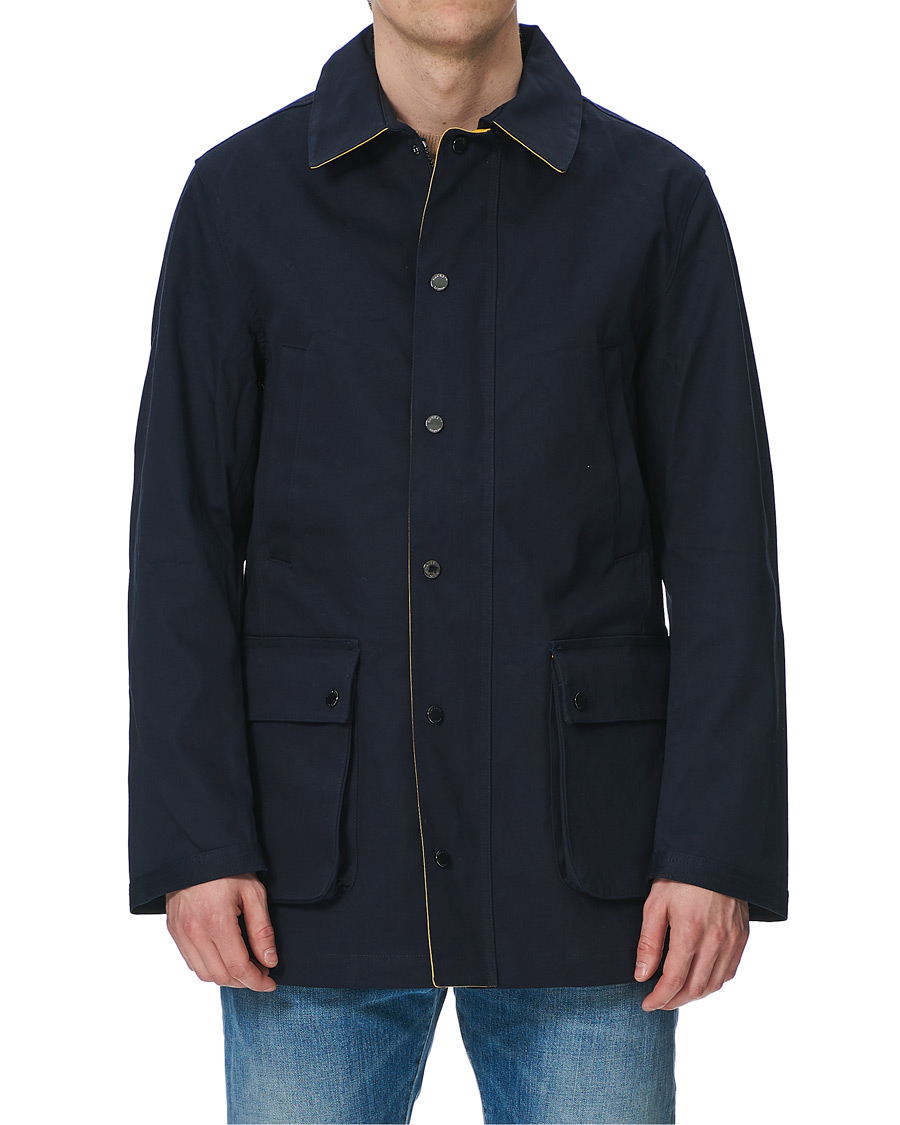 Heren | Jassen | Hackett | Summer Car Coat Navy