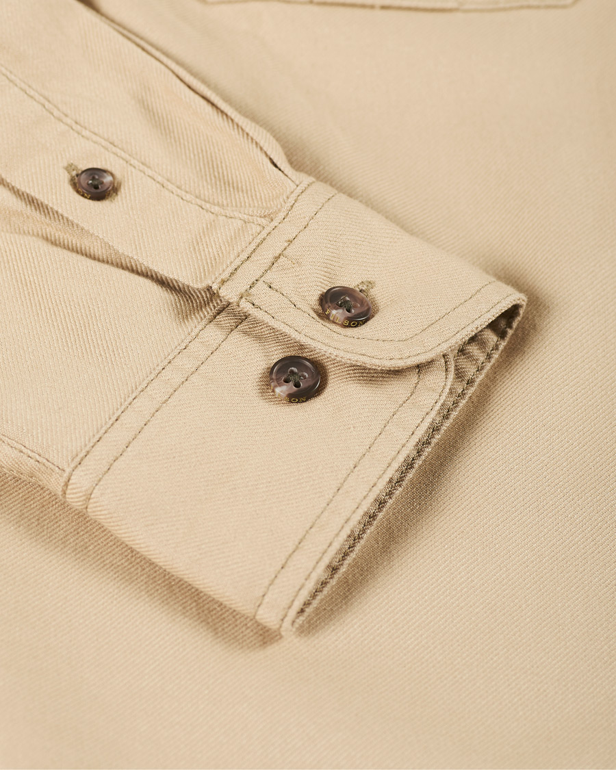 Heren | Overhemden | Filson | Lightweight Alaskan Guide Shirt Light Khaki