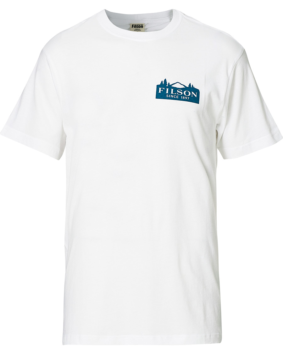 Heren | T-shirts | Filson | Ranger Graphic Tee Bright White