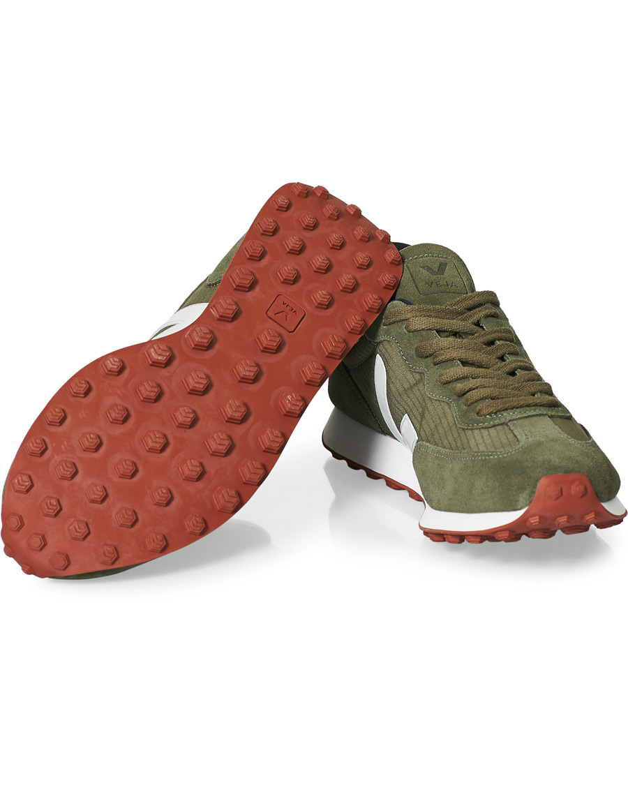 Heren | Veja Rio Branco Running Sneaker Kaki Pearl | Veja | Rio Branco Running Sneaker Kaki Pearl