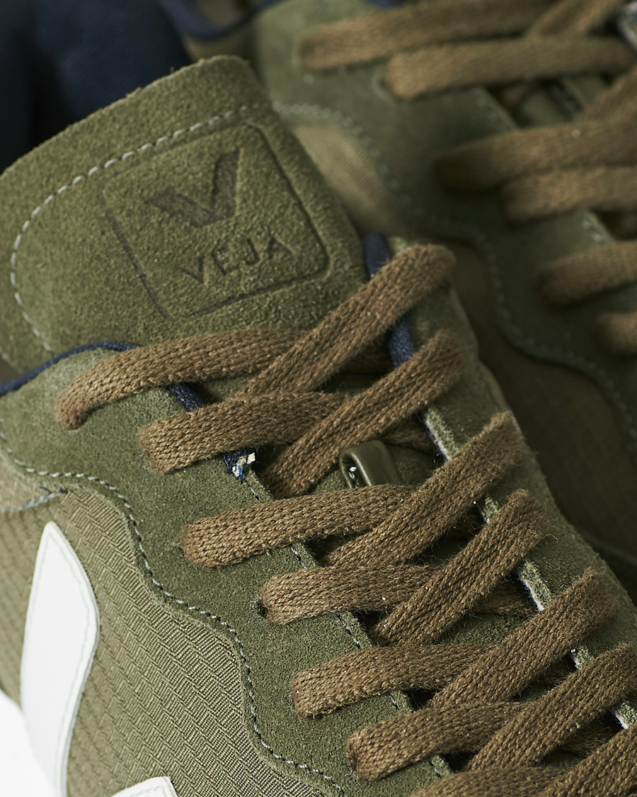 Heren | Veja Rio Branco Running Sneaker Kaki Pearl | Veja | Rio Branco Running Sneaker Kaki Pearl