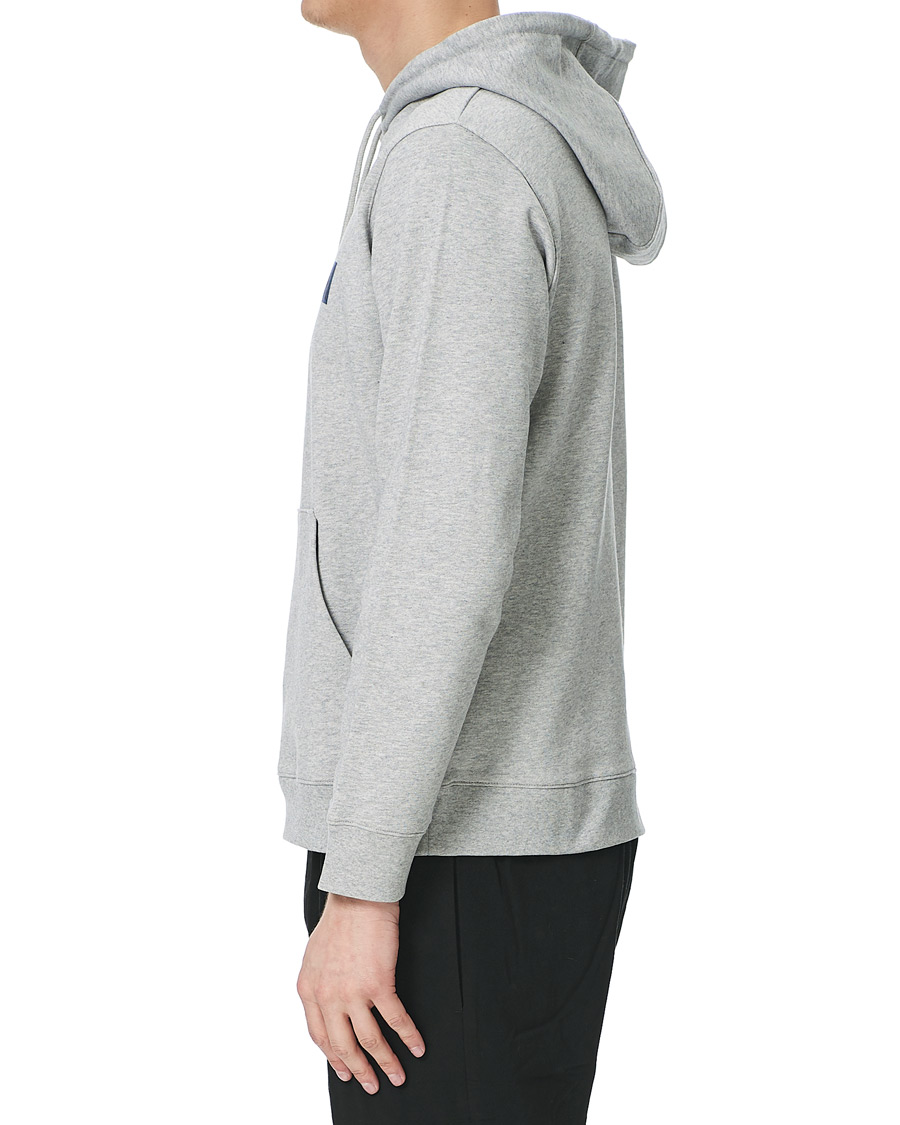 Heren | Truien | Norse Projects | Vagn Colab Logo Hood Light Grey Mel