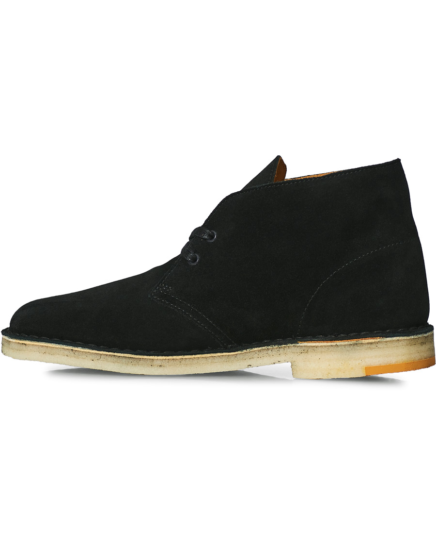 Heren | | Clarks Originals | Desert Boot Black Combi Suede