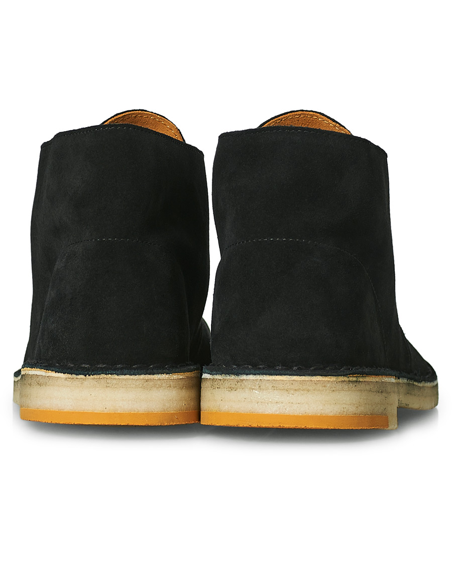 Heren | | Clarks Originals | Desert Boot Black Combi Suede