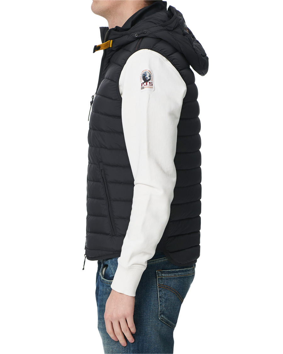 Heren | Jassen | Parajumpers | Porter Lightweight Hooded Vest Black