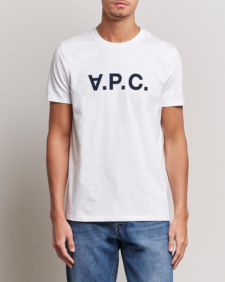 Heren | T-shirts met korte mouwen | A.P.C. | VPC T-Shirt Navy