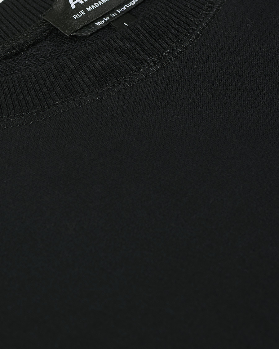 Heren | Truien | A.P.C. | Item Crew Neck Sweatshirt Black