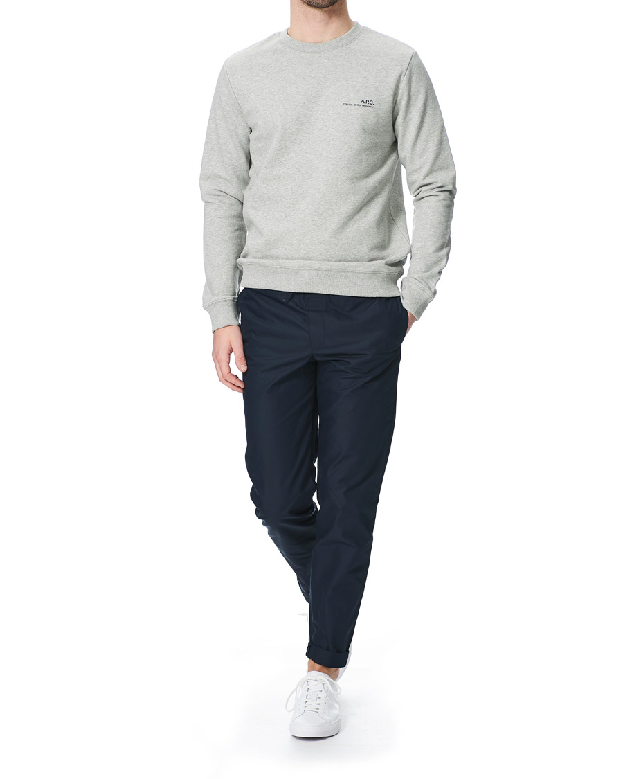 Heren | Truien | A.P.C. | Item Crew Neck Sweatshirt Heather Grey