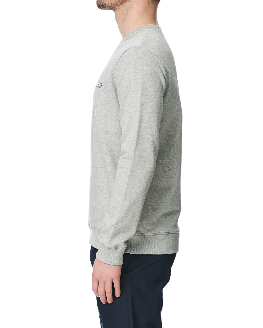 Heren | Truien | A.P.C. | Item Crew Neck Sweatshirt Heather Grey