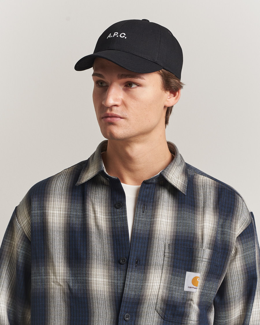 Heren | Hoeden en petten | A.P.C. | A.P.C.Charlie Baseball CapBlack