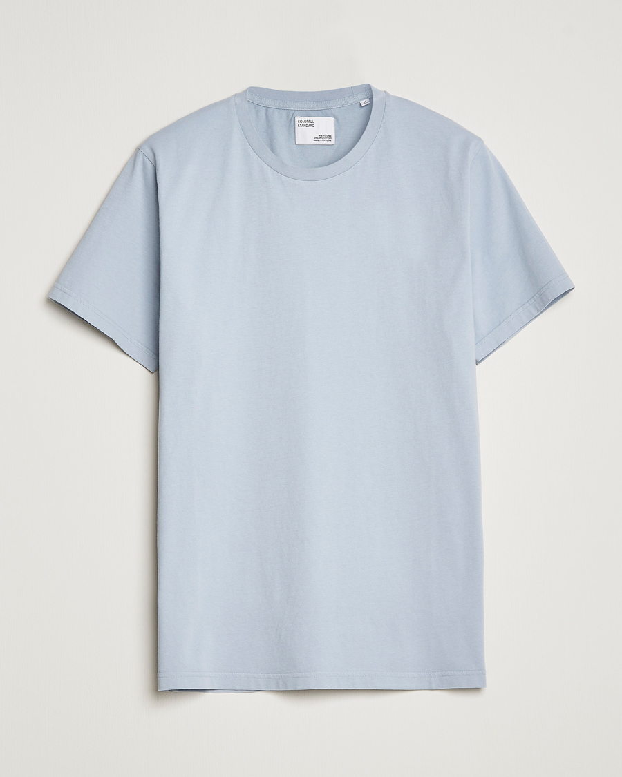 Heren | T-shirts | Colorful Standard | Classic Organic T-Shirt Powder Blue