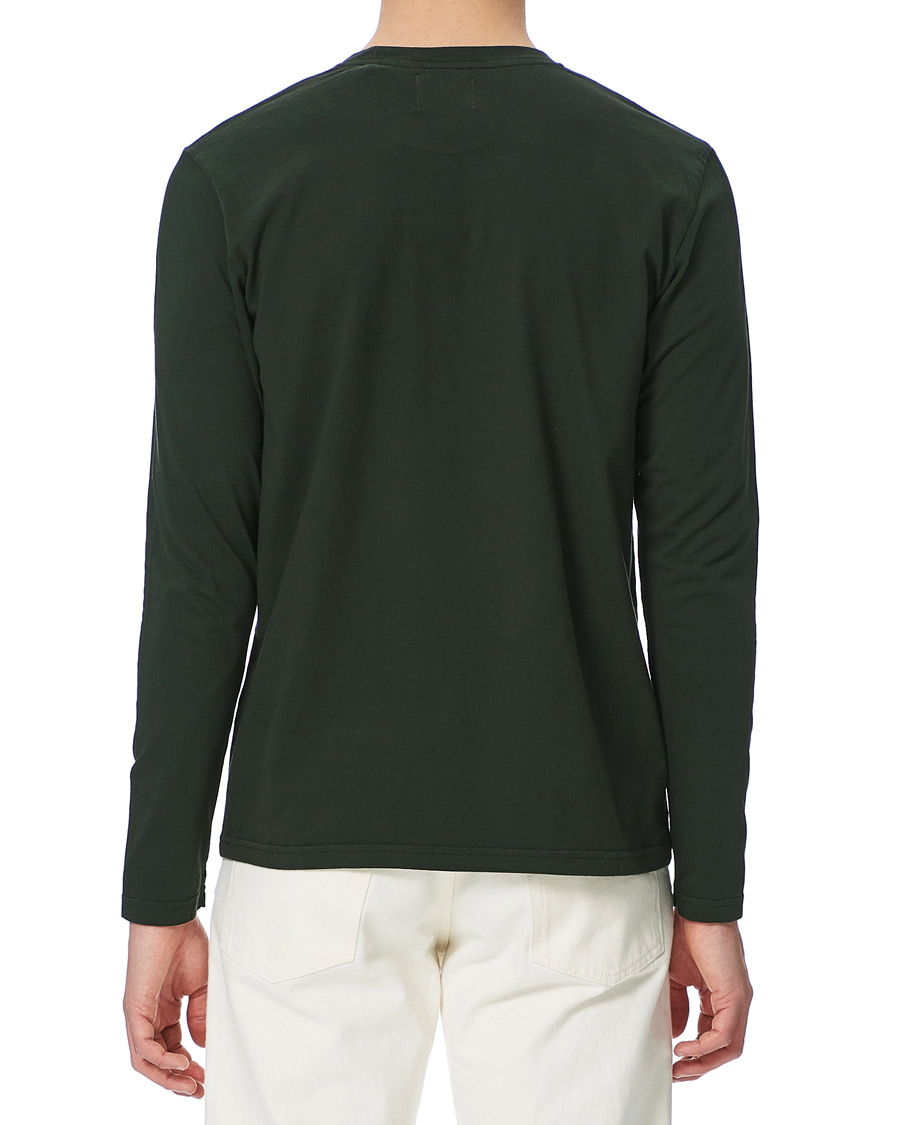 Heren | T-shirts | Colorful Standard | Classic Organic Long Sleeve T-shirt Hunter Green