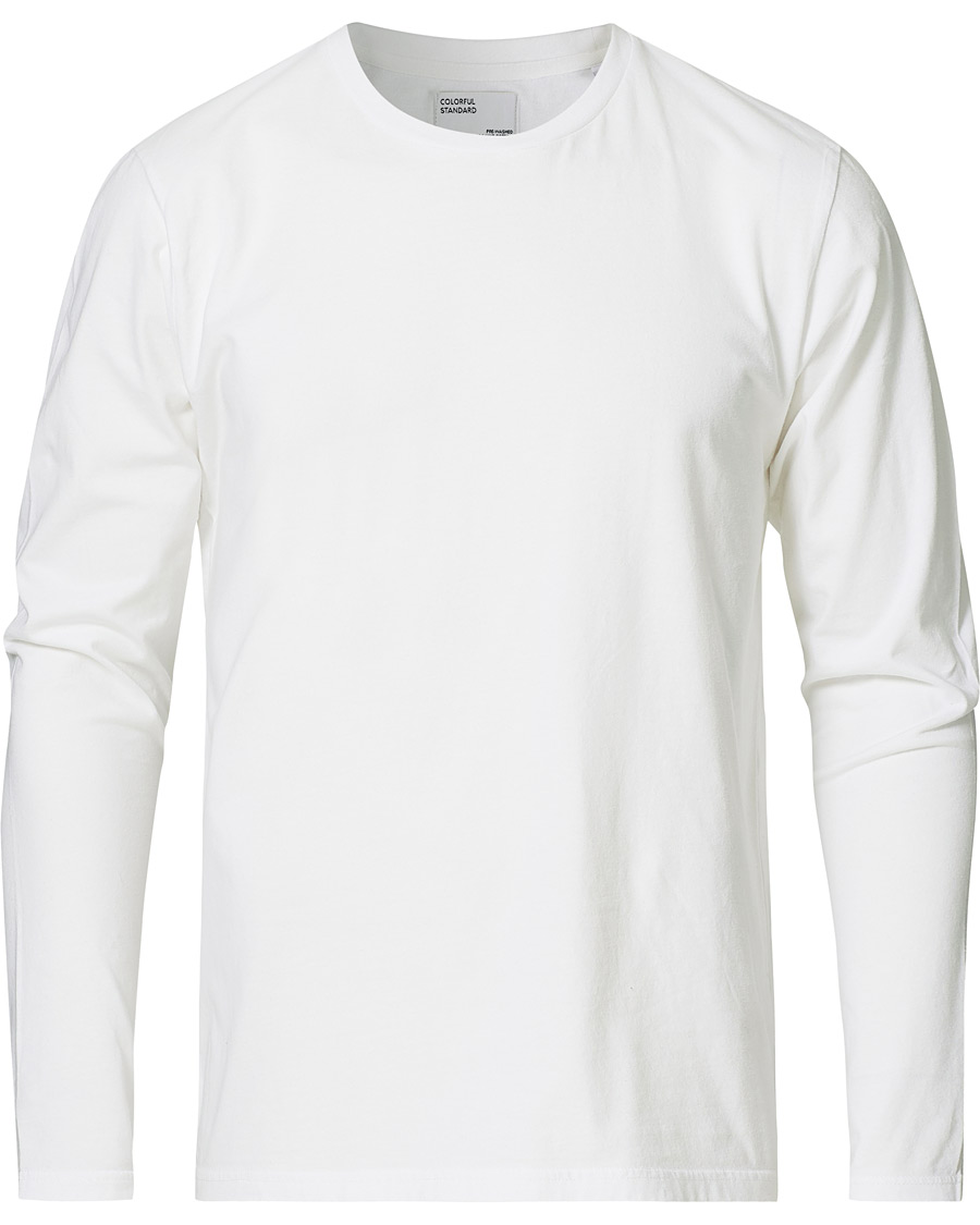 Heren | T-shirts | Colorful Standard | Classic Organic Long Sleeve T-shirt Optical White