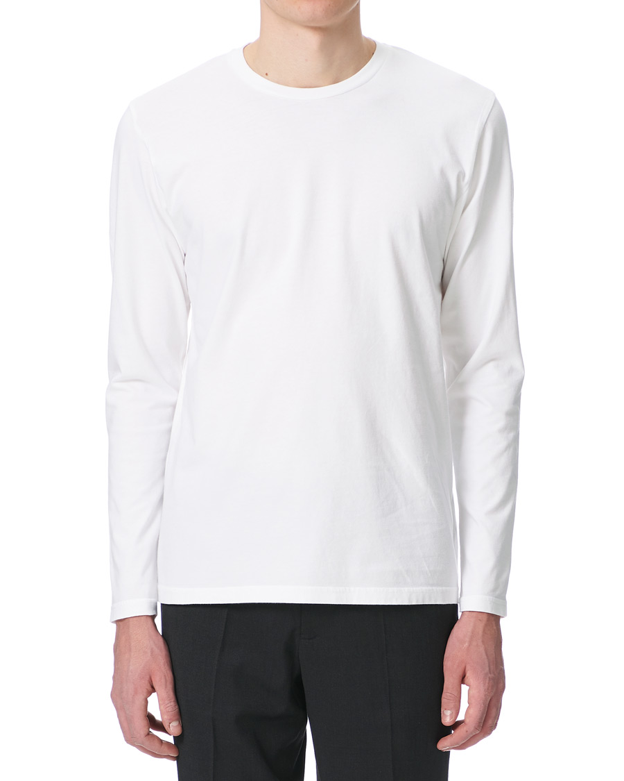 Heren | T-shirts | Colorful Standard | Classic Organic Long Sleeve T-shirt Optical White