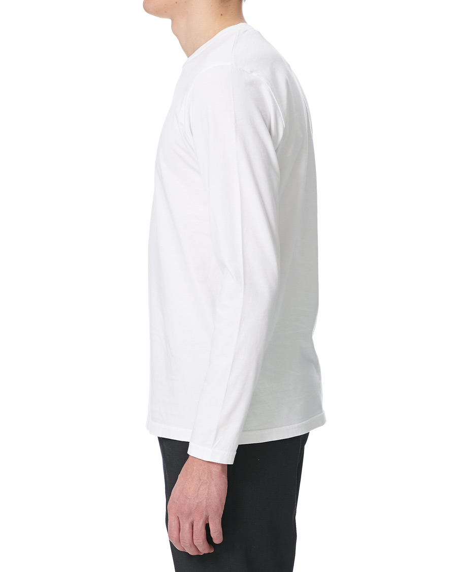 Heren | T-shirts | Colorful Standard | Classic Organic Long Sleeve T-shirt Optical White