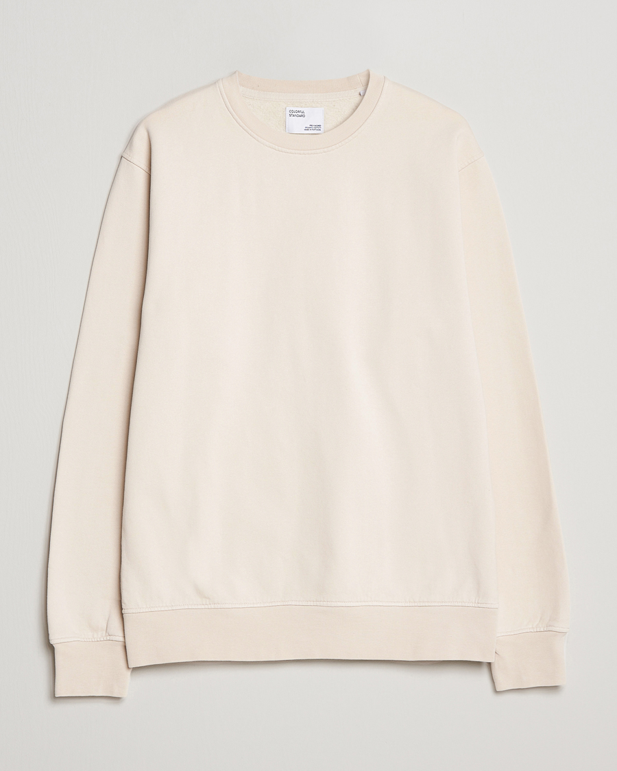 Heren | Colorful Standard | Colorful Standard | Classic Organic Crew Neck Sweat Ivory White