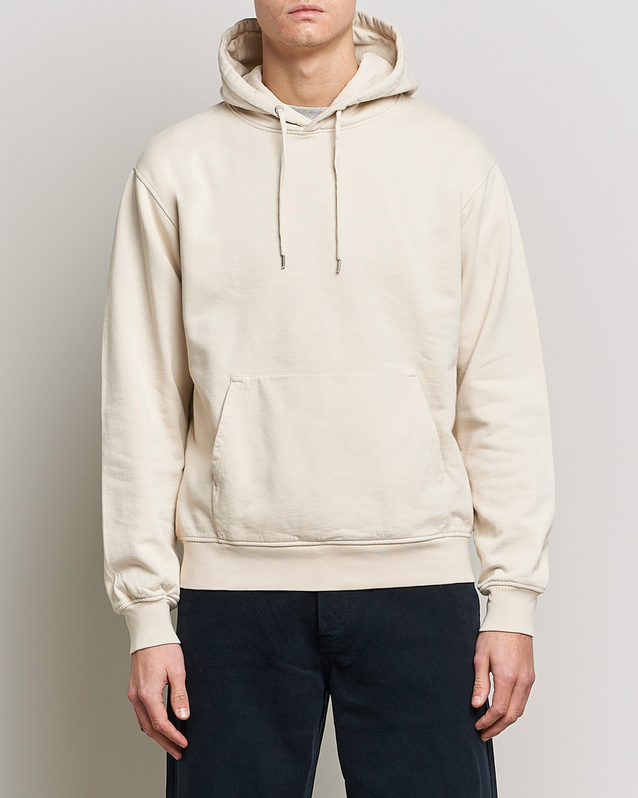 Heren | Truien | Colorful Standard | Classic Organic Hood Ivory White
