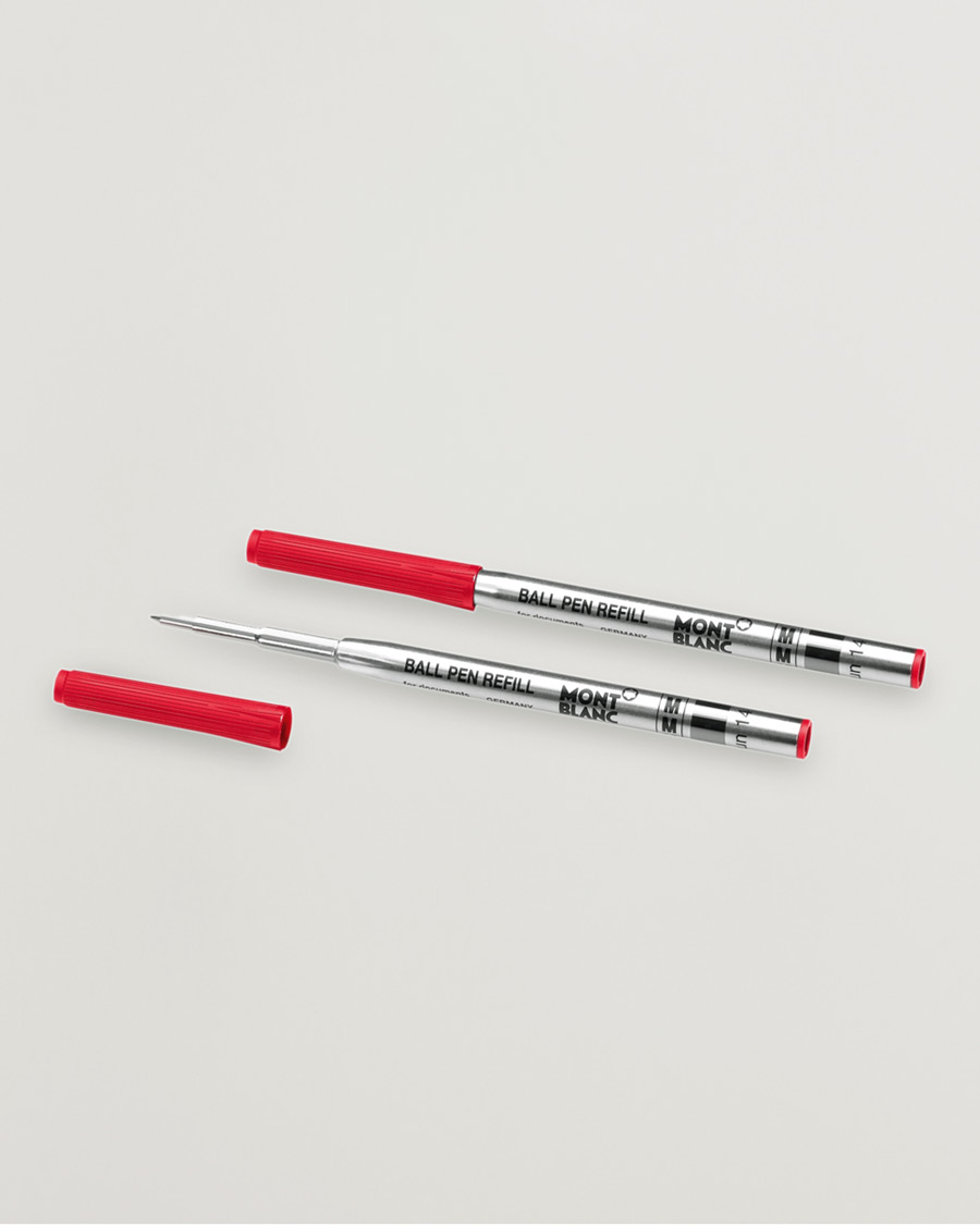 Heren | Montblanc | Montblanc | 2 Ballpoint Pen Refills Modena Red