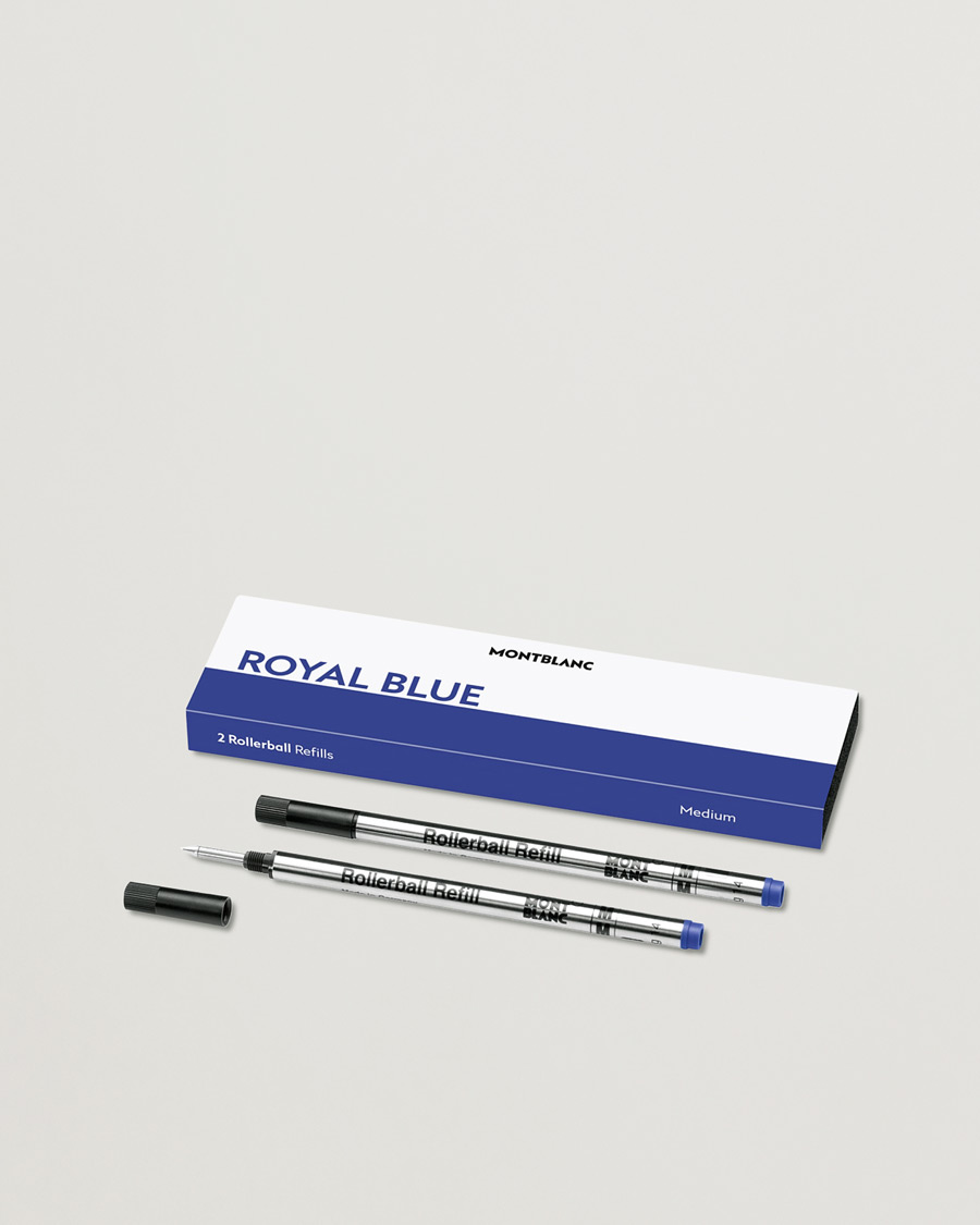 Heren | Pennen | Montblanc | 2 Rollerball Refills Royal Blue