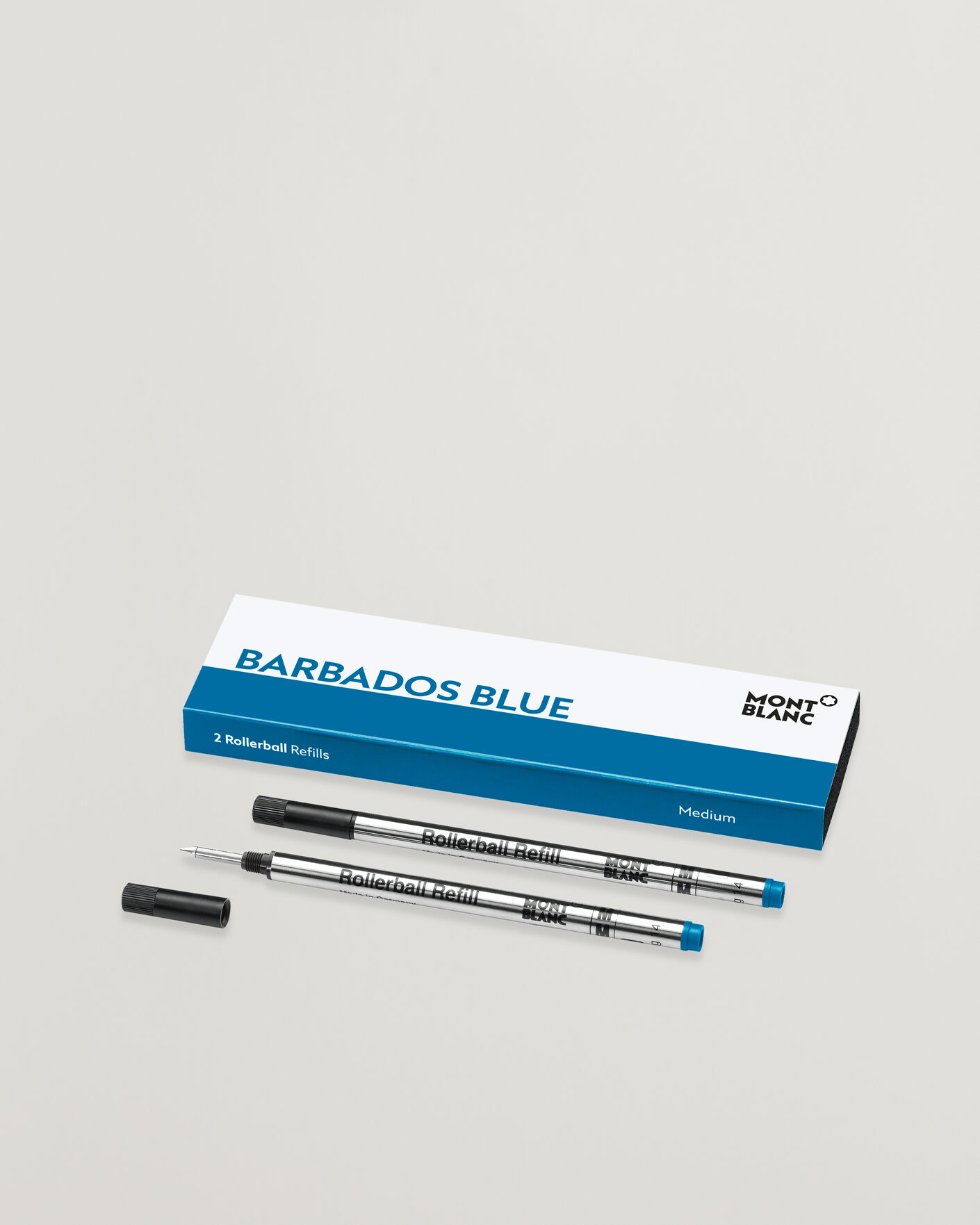 Heren | Pennen | Montblanc | 2 Rollerball Refills Barbados Blue