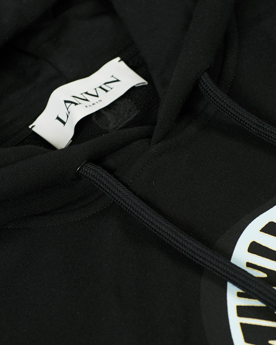Heren | Truien | Lanvin | Cat Print Hoodie Black
