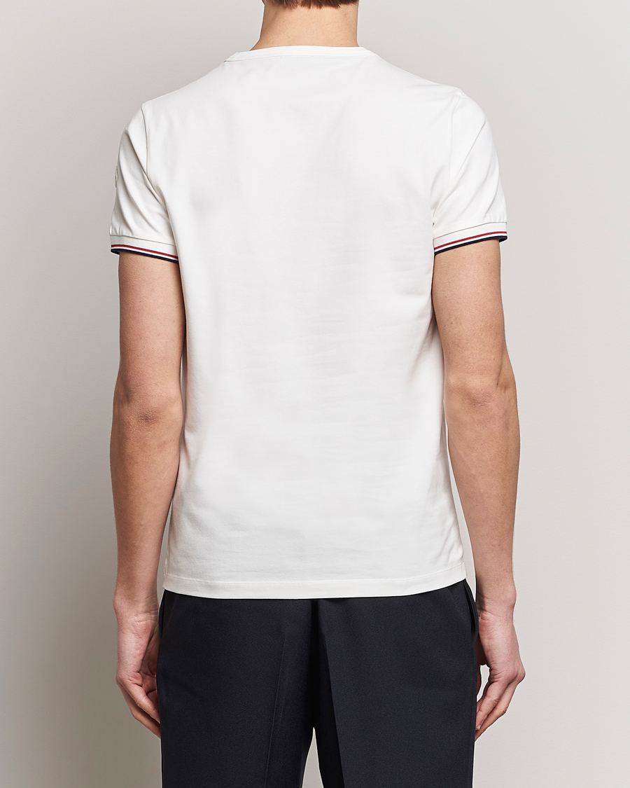 Heren | T-shirts | Moncler | Shoulder Logo T-Shirt Off White