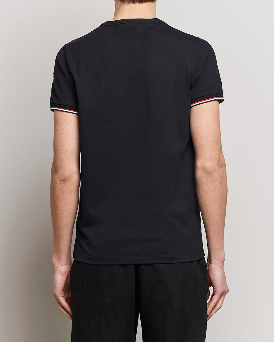 Heren | T-shirts | Moncler | Shoulder Logo T-Shirt Black