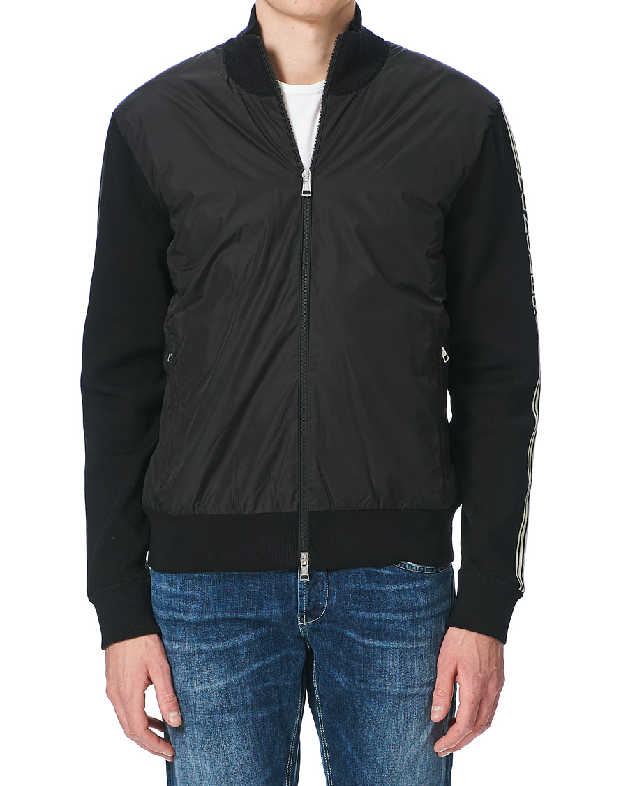 Heren | Truien | Moncler | Cardigan Padded Hybrid Black