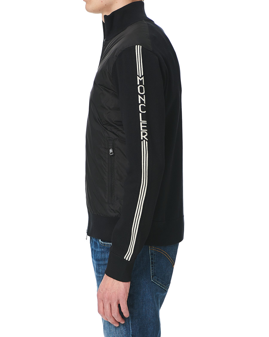 Heren | Truien | Moncler | Cardigan Padded Hybrid Black