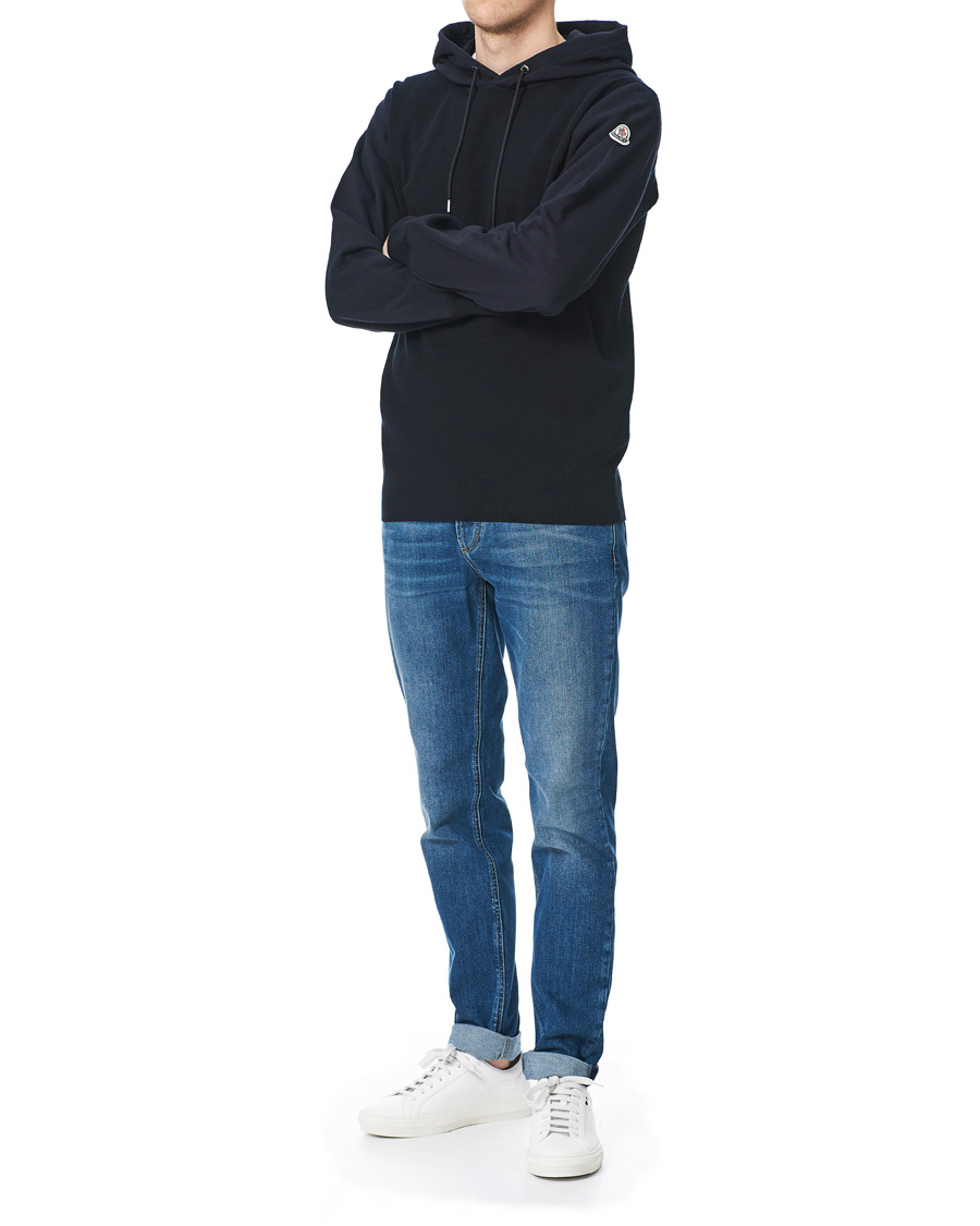 Heren | Truien | Moncler | Girocollo Hoodie Navy