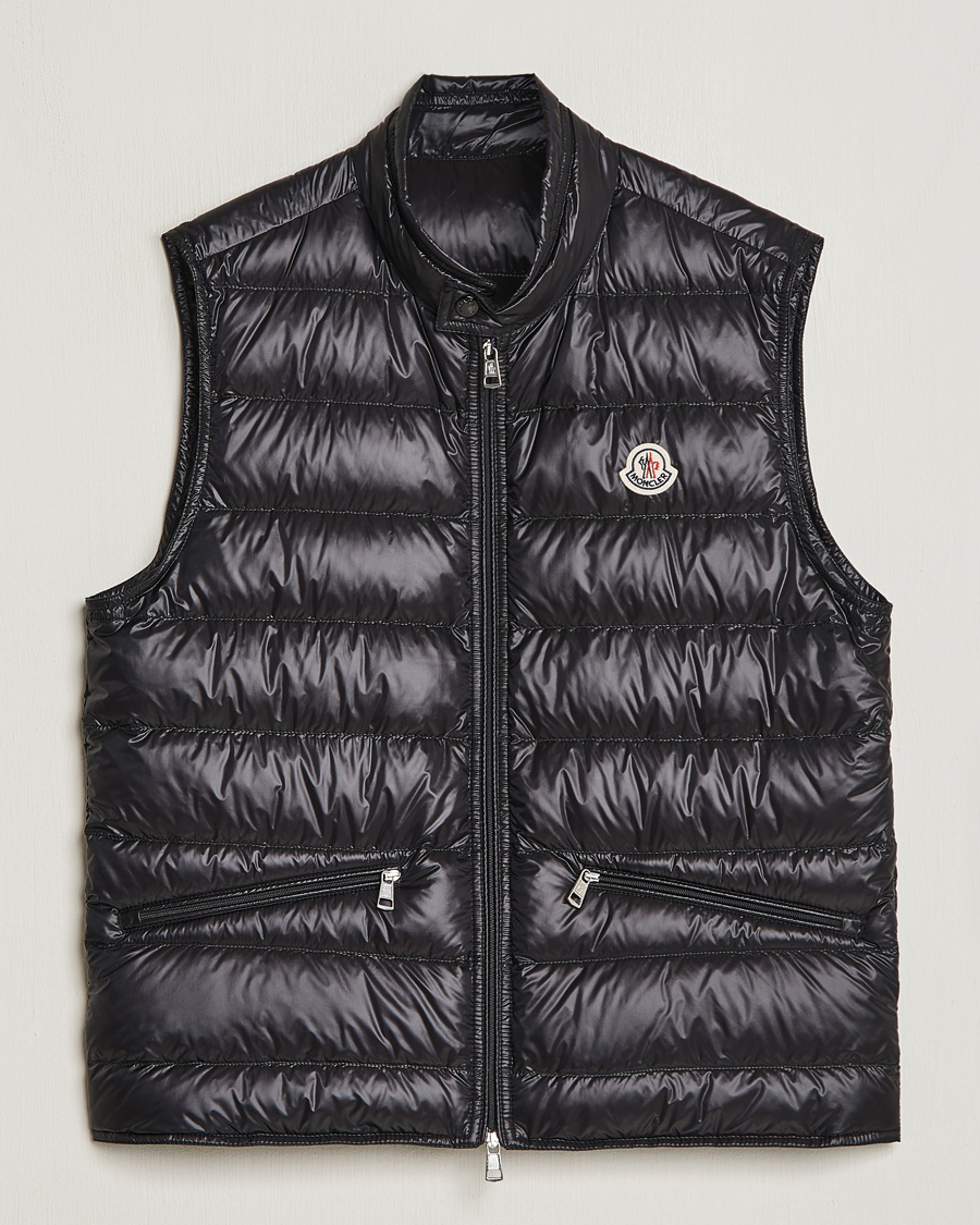 Heren | Gilets | Moncler | Gui Vest Black