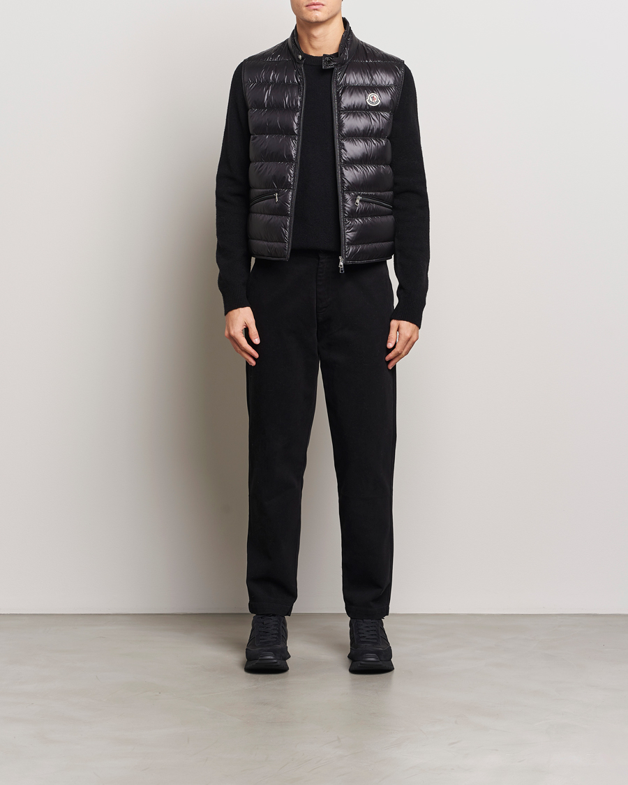 Heren | Gilets | Moncler | Gui Vest Black