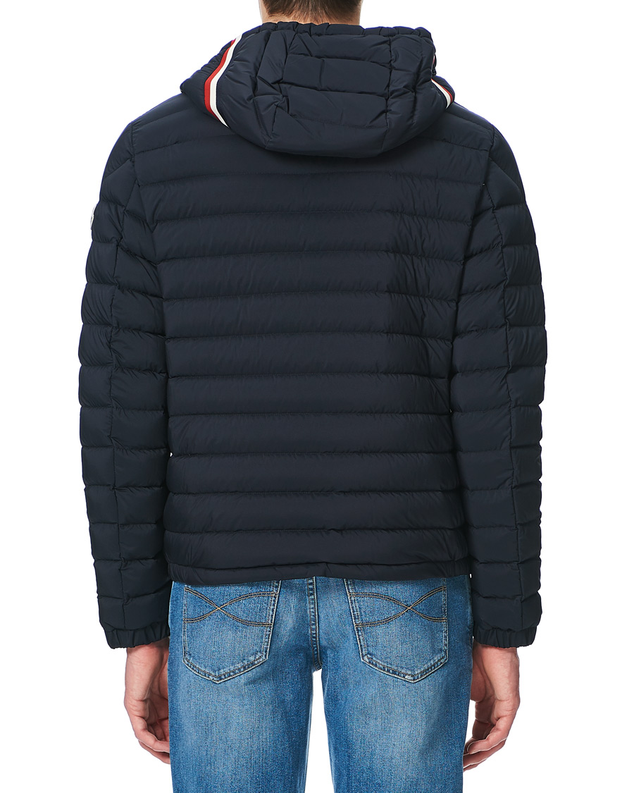 Heren | Jassen | Moncler | Eus Down Hooded Jacket Navy