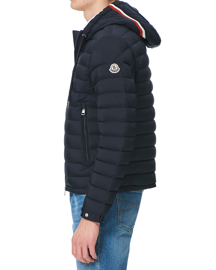Heren | Jassen | Moncler | Eus Down Hooded Jacket Navy