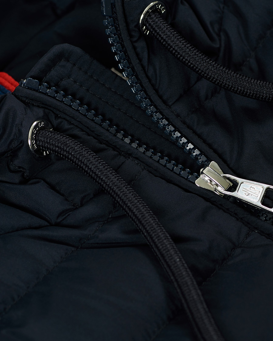 Heren | Jassen | Moncler | Eus Down Hooded Jacket Navy