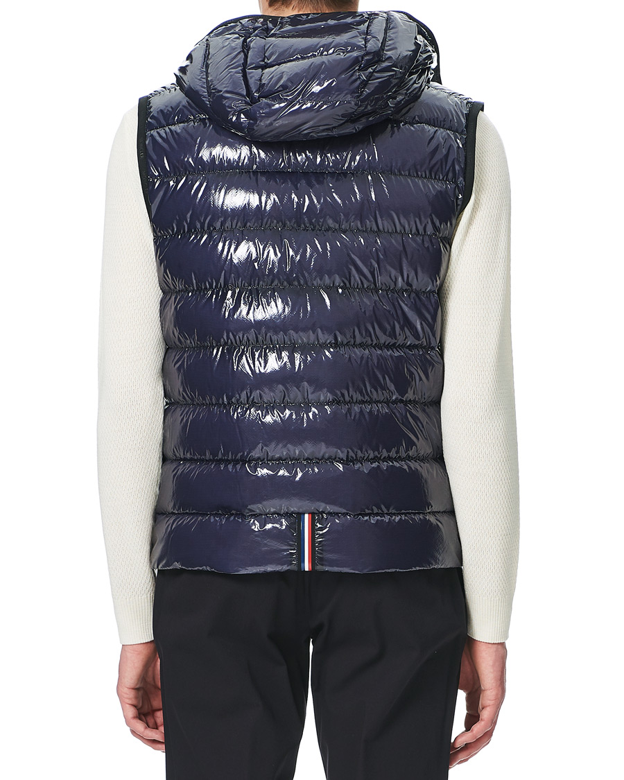 Heren | Jassen | Moncler | Lappe Down Ripstop Vest Navy