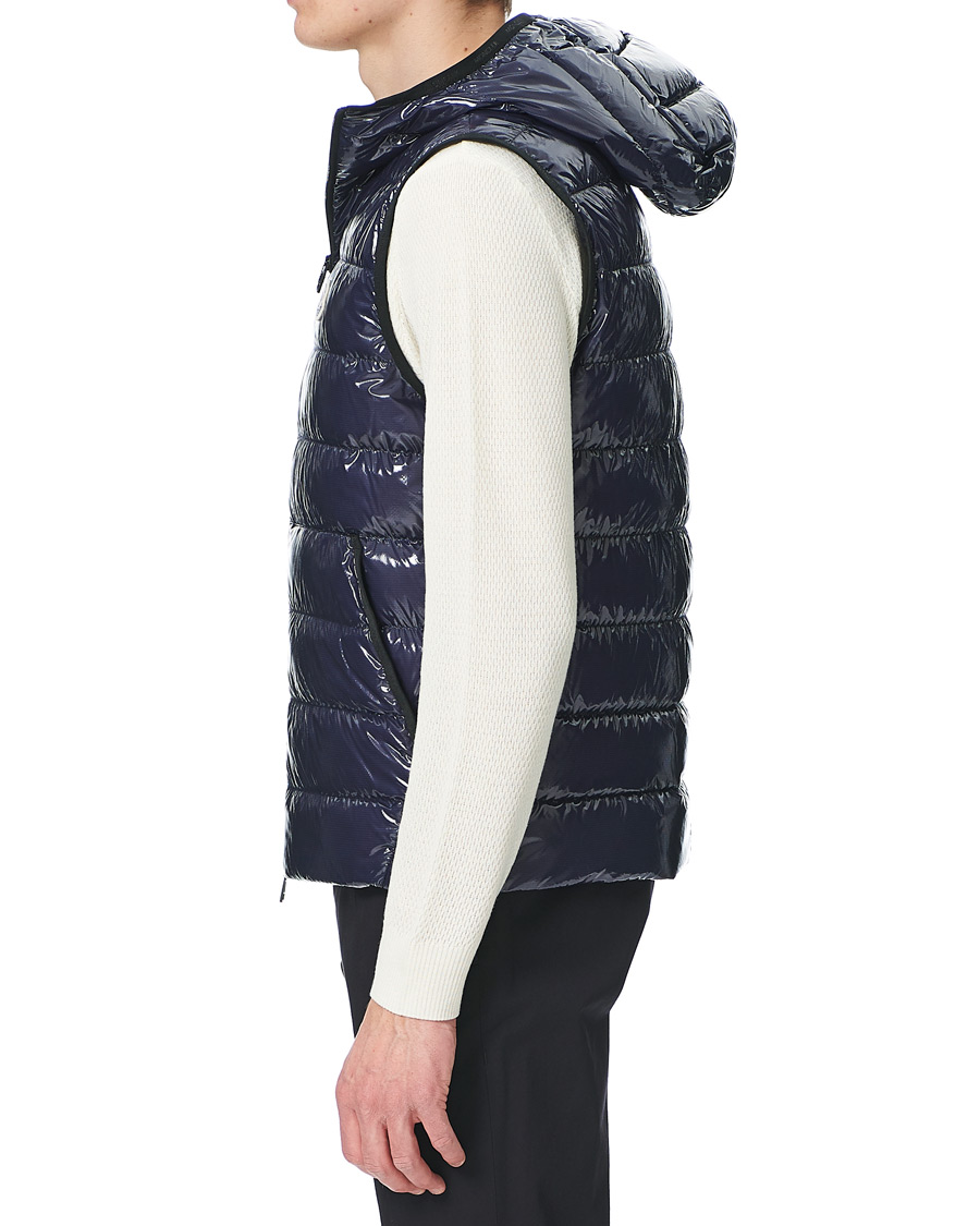 Heren | Jassen | Moncler | Lappe Down Ripstop Vest Navy