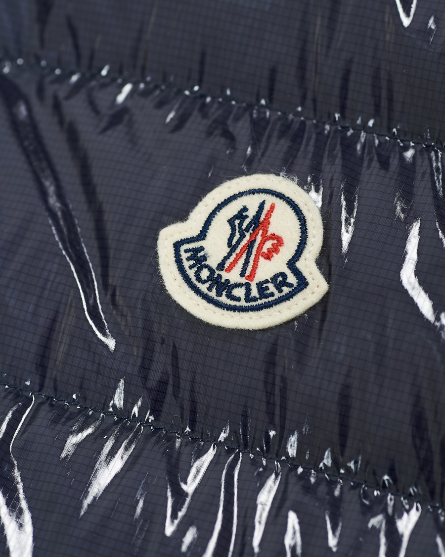 Heren | Jassen | Moncler | Lappe Down Ripstop Vest Navy