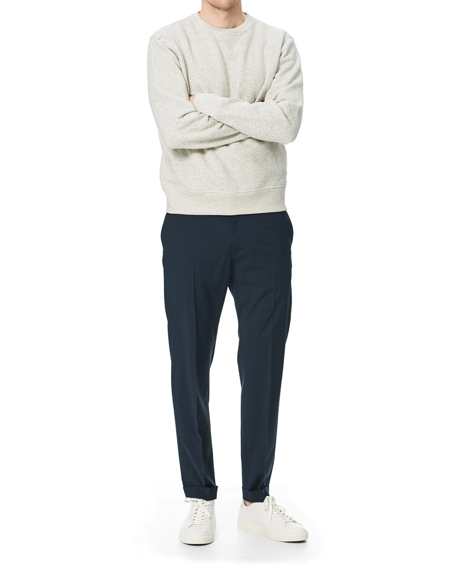Heren | Filippa K Morgan Leather Sneakers White | Filippa K | Morgan Leather Sneakers White