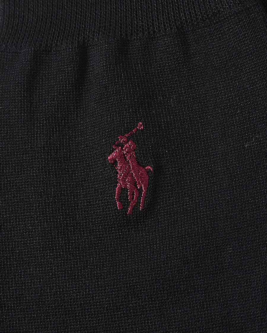 Heren | Ondergoed | Polo Ralph Lauren | 2-Pack Mercerized Cotton Socks Black