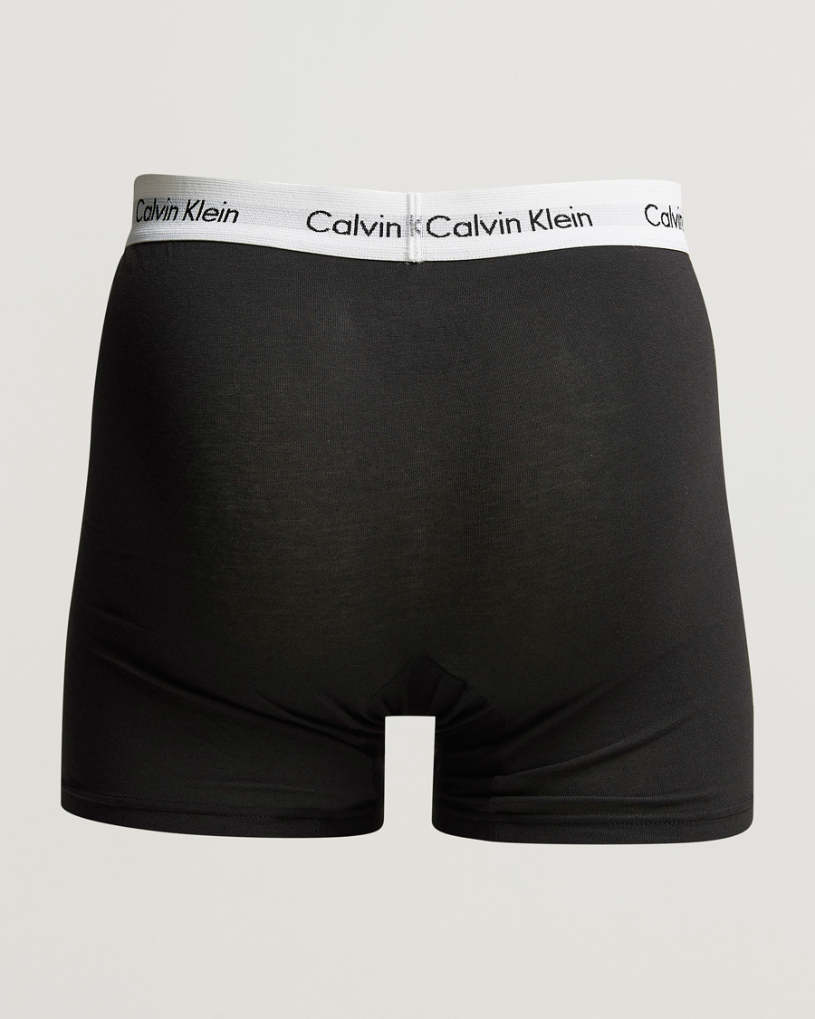 Heren | Wardrobe basics | Calvin Klein | Cotton Stretch 3-Pack Boxer Breif Black