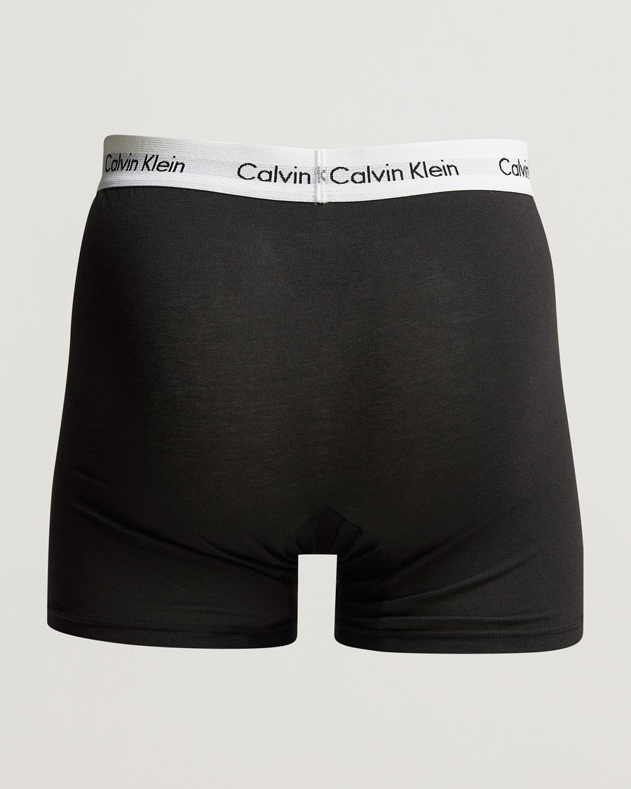 Men |  | Calvin Klein | Cotton Stretch 3-Pack Boxer Breif Black