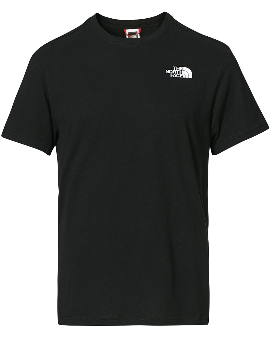Heren | T-shirts | The North Face | Redbox Crew Neck Tee Black