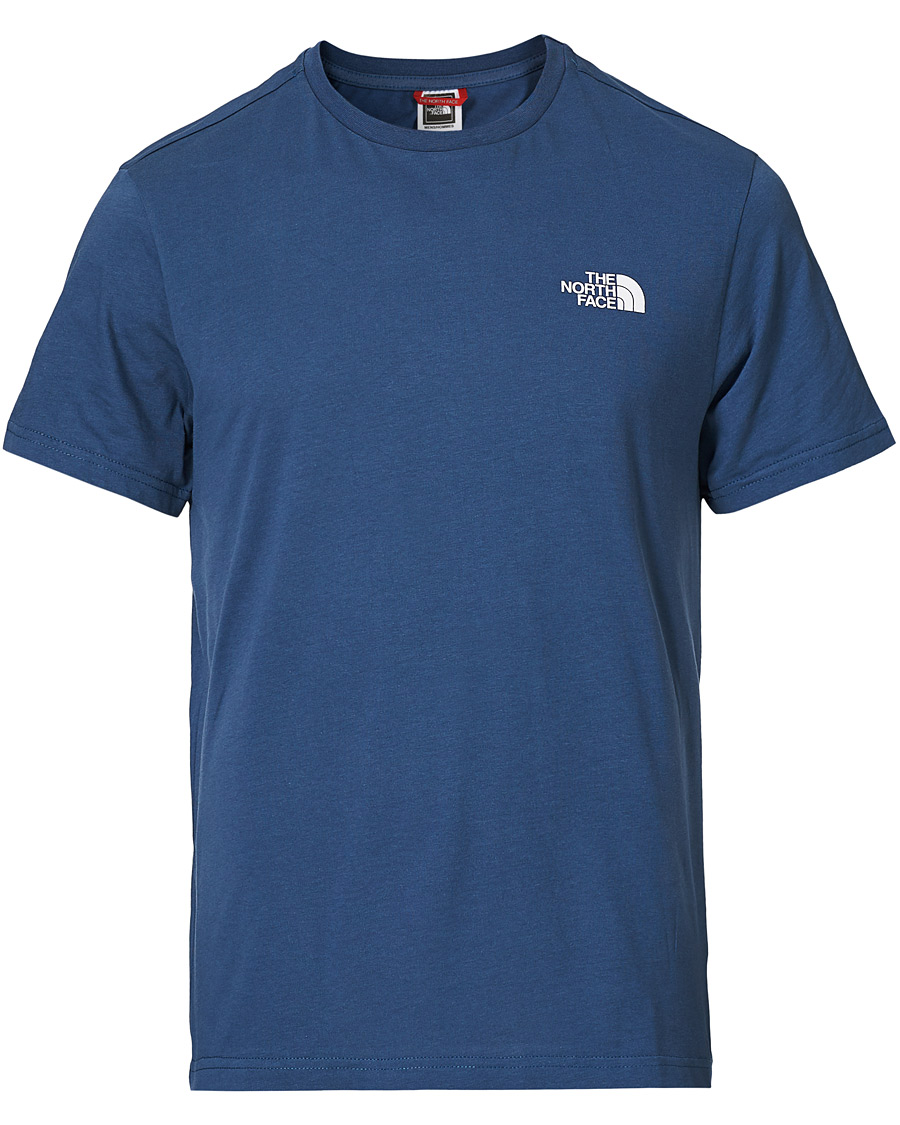 Heren | T-shirts | The North Face | Simple Dome Crew Neck Tee Vintage Indigo