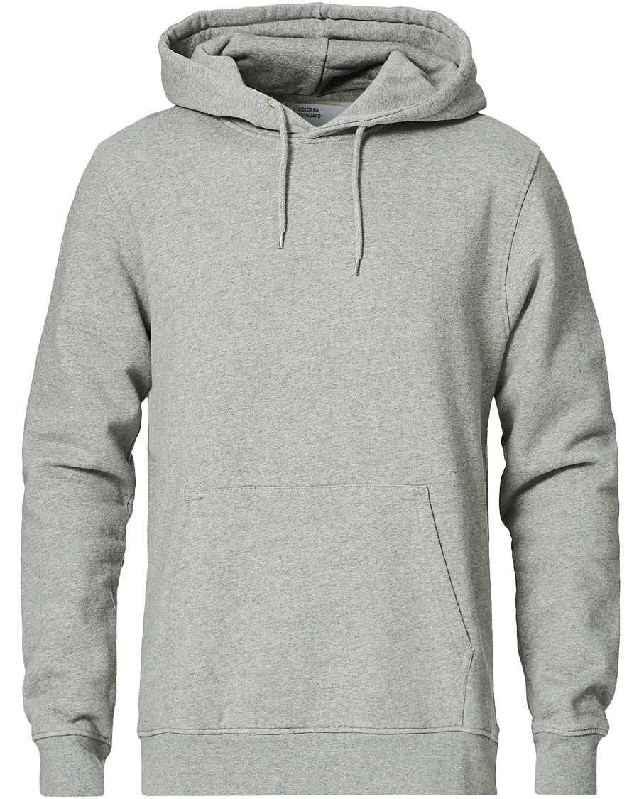 Heren | Truien | Colorful Standard | Classic Organic Hood Heather Grey