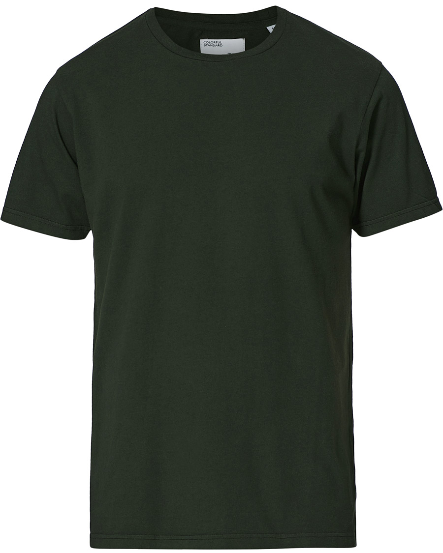 Heren | T-shirts | Colorful Standard | Classic Organic T-Shirt Hunter Green