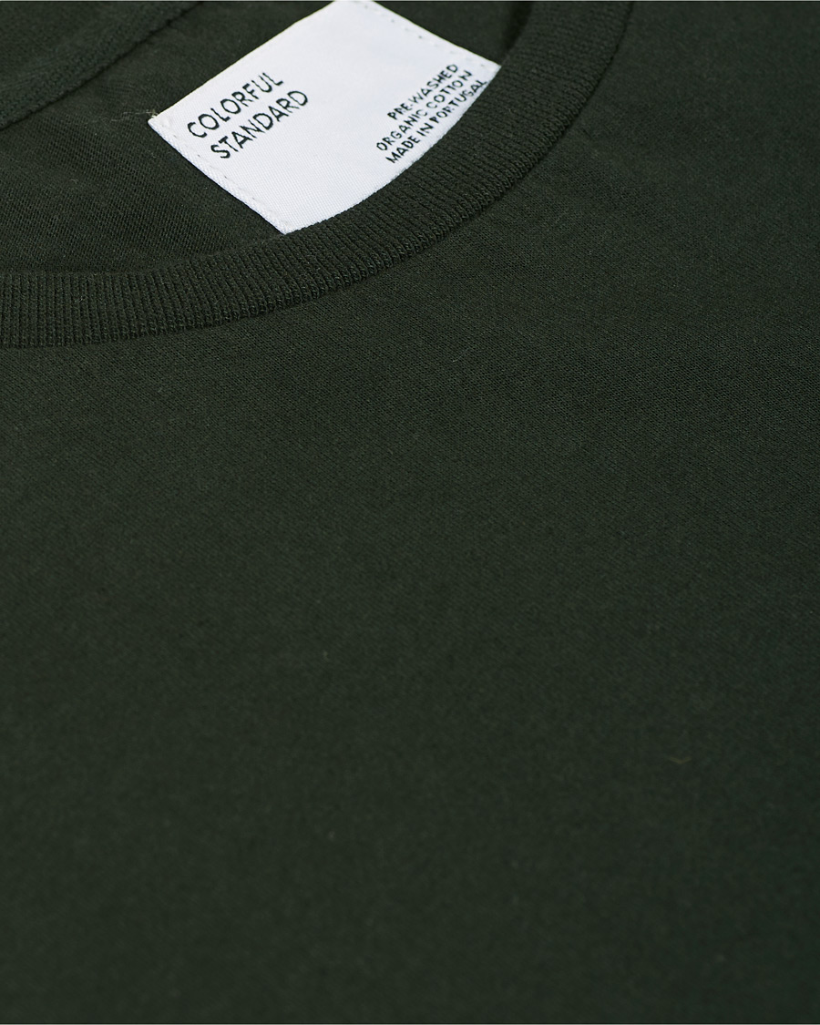 Heren | T-shirts | Colorful Standard | Classic Organic T-Shirt Hunter Green