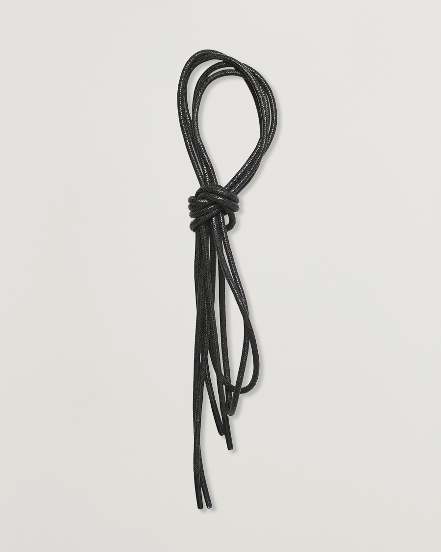 Heren | Schoenverzorging | Saphir Medaille d'Or | Shoe Laces Thin Waxed 75cm Black